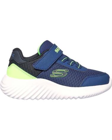 Sapatilhas de Menina e Menino SKECHERS ZAPATILLAS PARA BEBE EN COLOR AZUL AZUL