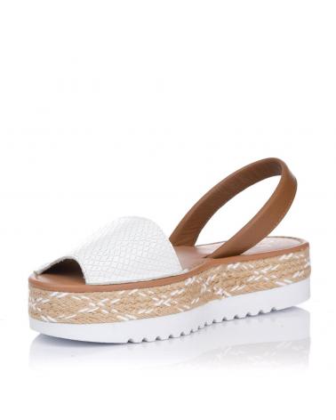 Sandalias de Mujer POPA SANDALIAS PLANAS SAONA BLANCAS BLANCO