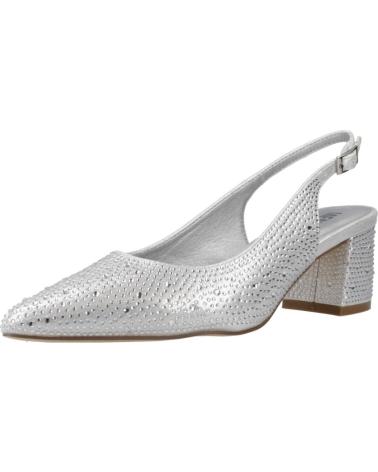 Sandales MENBUR  pour Femme SALONES MUJER MODELO 25208M COLOR PLATA  SILVER