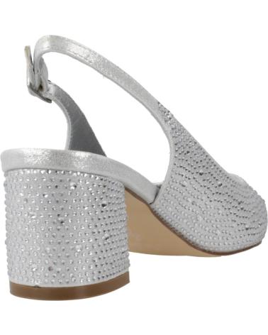 Sandales MENBUR  pour Femme SALONES MUJER MODELO 25208M COLOR PLATA  SILVER
