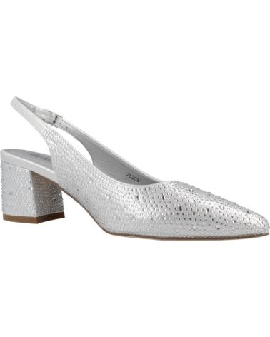 Sandales MENBUR  pour Femme SALONES MUJER MODELO 25208M COLOR PLATA  SILVER