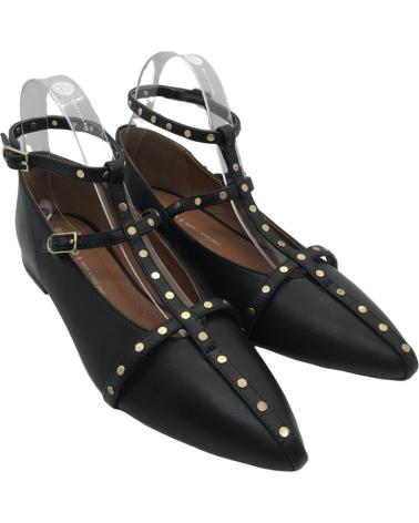GIOSEPPO BAILARINAS MUJER PIEL TACHUELAS 73839 NEGRO