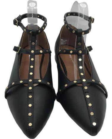 GIOSEPPO BAILARINAS MUJER PIEL TACHUELAS 73839 NEGRO