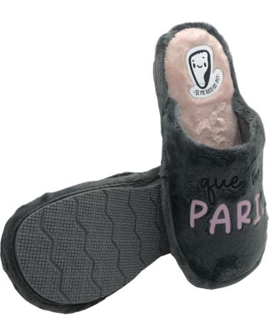 Pantoufles SE ME RIEN LOS PIES  pour Femme ZAPATILLAS MUJER JONAS 150  GRIS