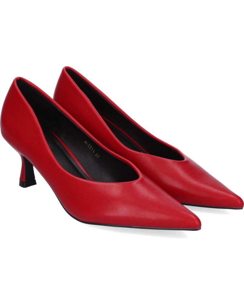 Heel Shoes De Mujer PUNTOSALAO ZAPATOS DE TACON MEDIO PUNTA FINA