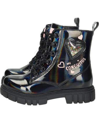 girl Mid boots CONGUITOS COSH244005  NEGRO