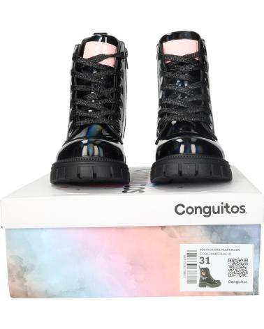 girl Mid boots CONGUITOS COSH244005  NEGRO