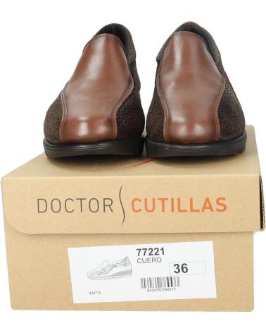 Woman Mocasines D`CUTILLAS 77221  CUERO