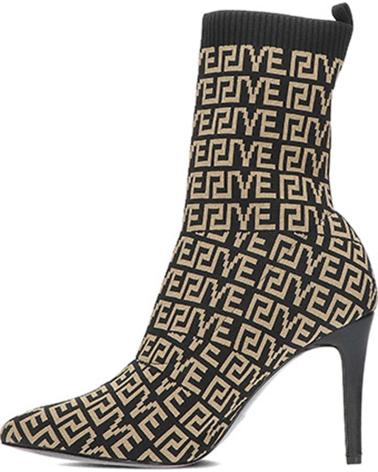 Botins EXE  de Mulher BOTIN PARA MUJER DE SHOES GARDA521 KNIT  BLACKBEIGE