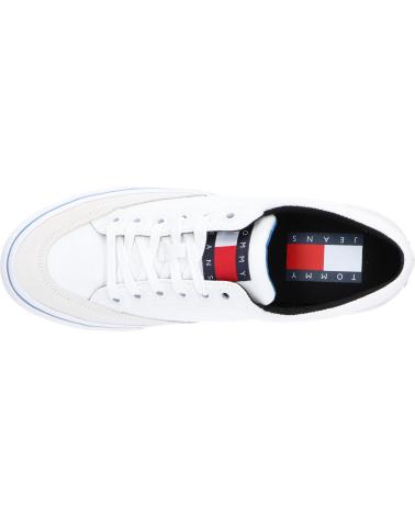 Sneaker für Herren TOMMY HILFIGER EM0EM00954 SKATER LOW YBR WHITE