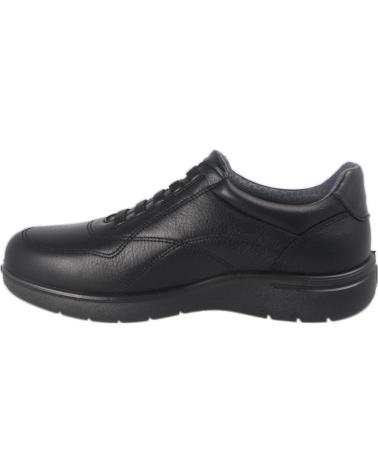 LUISETTI SCHWARZE NAPPA-LEDERSCHUHE MIT ELASTISCHEN SCHNÜRSENKELN MODELL 31018NA VARIOS COLORES