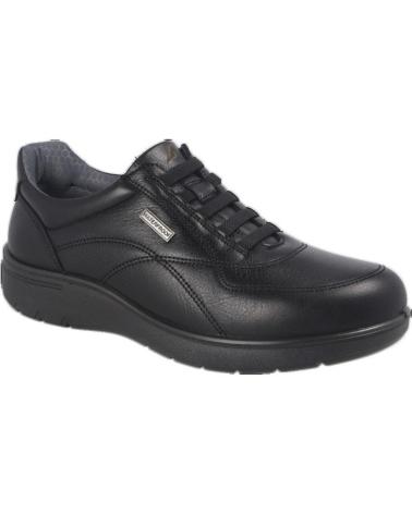 LUISETTI SCHWARZE NAPPA-LEDERSCHUHE MIT ELASTISCHEN SCHNÜRSENKELN MODELL 31018NA VARIOS COLORES