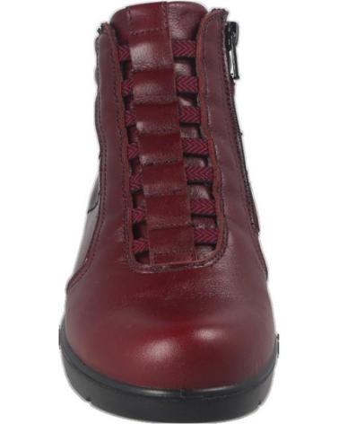 Botines LAURA AZAÑA  de Mujer BOTINES PLANOS LAURA AZANA 26809 MUJER  ROJO