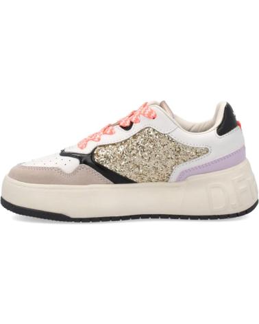 Zapatillas deporte D. FRANKLIN  de Mujer DEPORTIVO SNEAKER CORDONES MULTICOLOR DR FRANKLIN  GOLD-MULTI