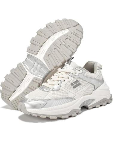 Zapatillas deporte D. FRANKLIN  de Mujer DEPORTIVO SNEAKERS CHUNKY CORDONES DR FRANKLIN  SILVER