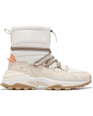 Botas de Mujer D FRANKLIN BOTIN TIPO SENDERISTA CIERRE AJUSTABLE BEIG