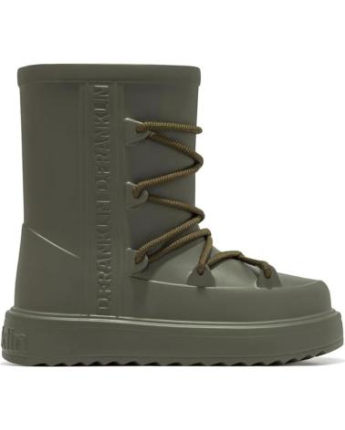 Botines D. FRANKLIN  de Mujer BOTINES PLANOS D FRANKLIN DFSH381001 MUJER KAKI  VERDE