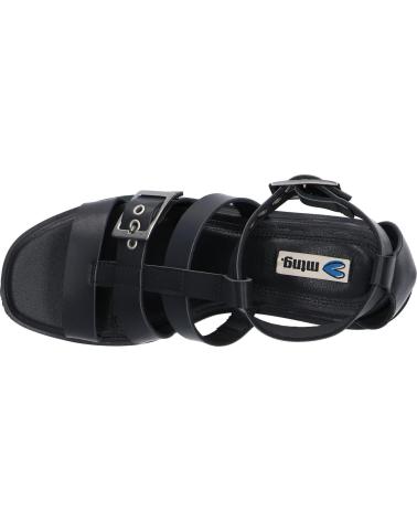 Sandalias de Mujer MTNG 50642 C49118 - THICK VAQUETA NEGRO