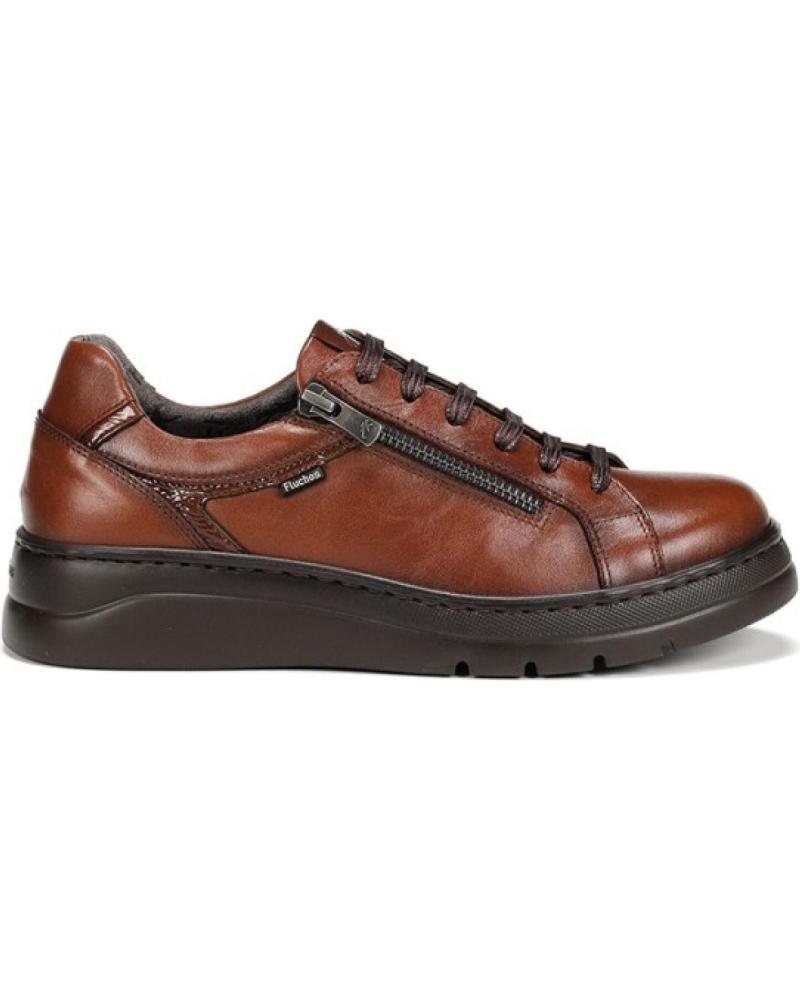 FLUCHOS SCHUHE F1666 AUS LEDER MIT ELASTIK UND SEITENREISSVERSCHLUSS CUERO