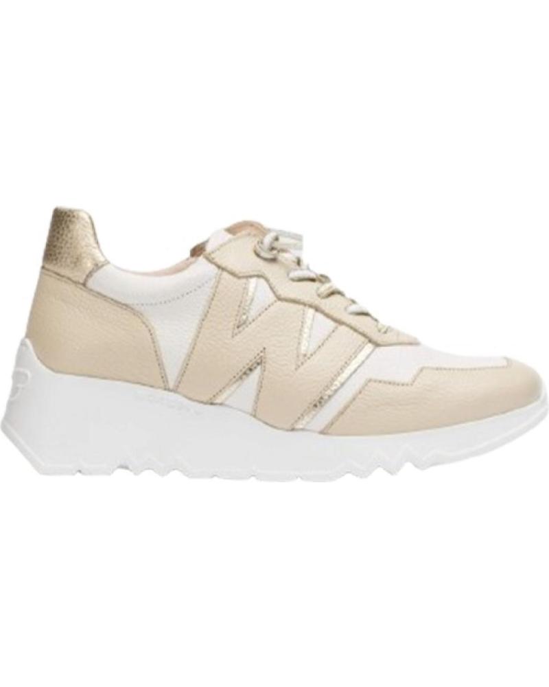 Woman Zapatillas deporte WONDERS E-6741  CREMA