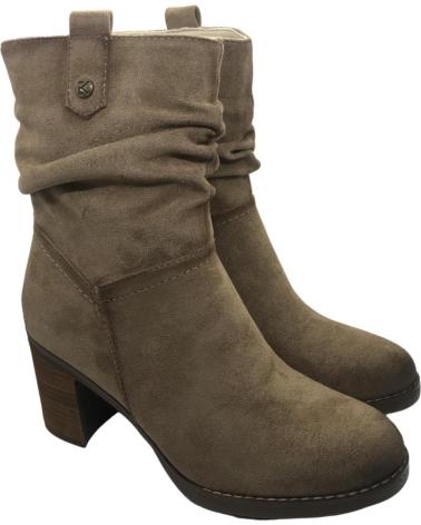 Woman boots ETIKA BOTIN MUJER ETIKA HAGE 11023  TAUPE