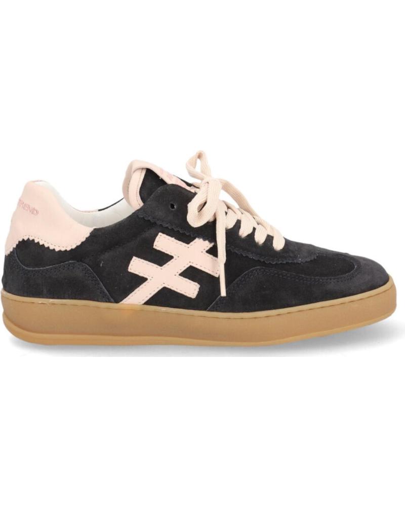 Sapatilhas ANOTHER TREND  de Mulher DEPORTIVO CORDONES  OFF BLACK