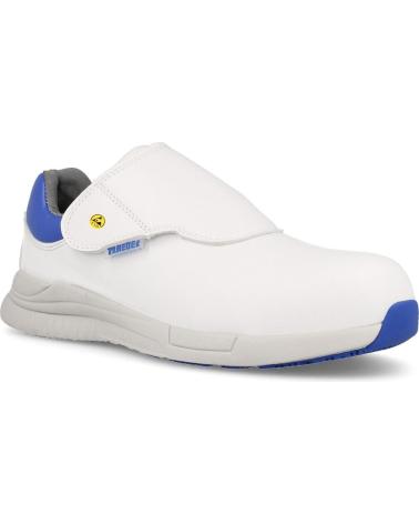 Woman and Man shoes PAREDES ZAPATOS DE SEGURIDAD PROTECCION FRENTE A LA HUMEDAD COOP  BLANCO BLANCO