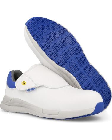 Woman and Man shoes PAREDES ZAPATOS DE SEGURIDAD PROTECCION FRENTE A LA HUMEDAD COOP  BLANCO BLANCO