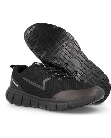 PAREDES IDAHO BLACK BREATHABLE WORK SNEAKERS NEGRO NEGRO