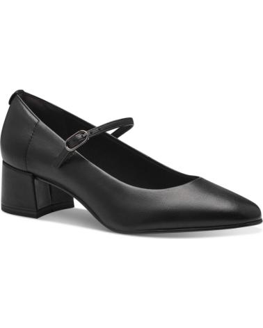 Woman shoes TAMARIS BAILARINA TACON MEDIO  BLACK