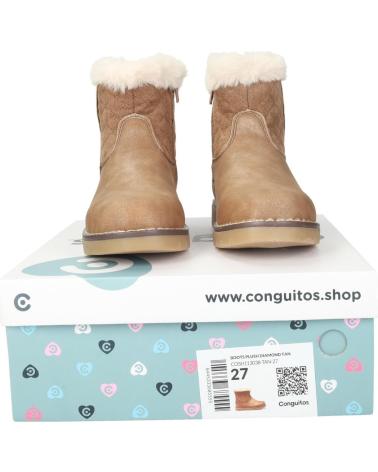 girl Mid boots CONGUITOS COSH113038  MARRóN