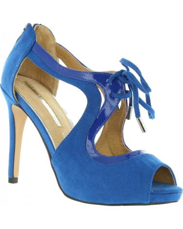 Zapatos de tacón de Mujer MARIA MARE 66018 AZUL-CHAROL AZUL