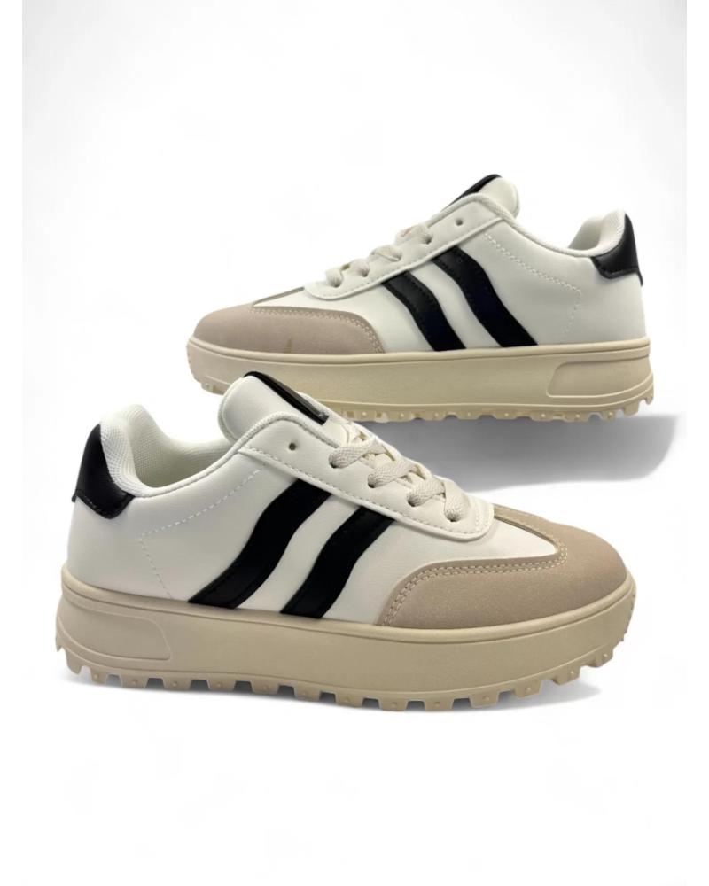 TIMBOS DEPORTIVA DE MUJER BLANCO NEGRO 130478 VARIOS COLORES