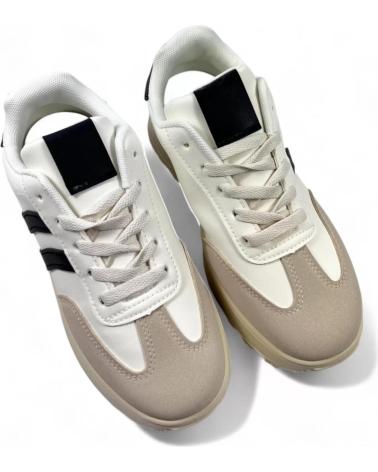 TIMBOS DEPORTIVA DE MUJER BLANCO NEGRO 130478 VARIOS COLORES