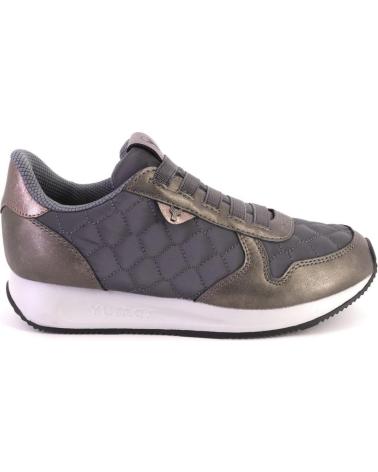 Zapatillas deporte YUMAS  pour Femme GINEVRA ZAPATILLAS CASUAL DE MUJER  PLOMO