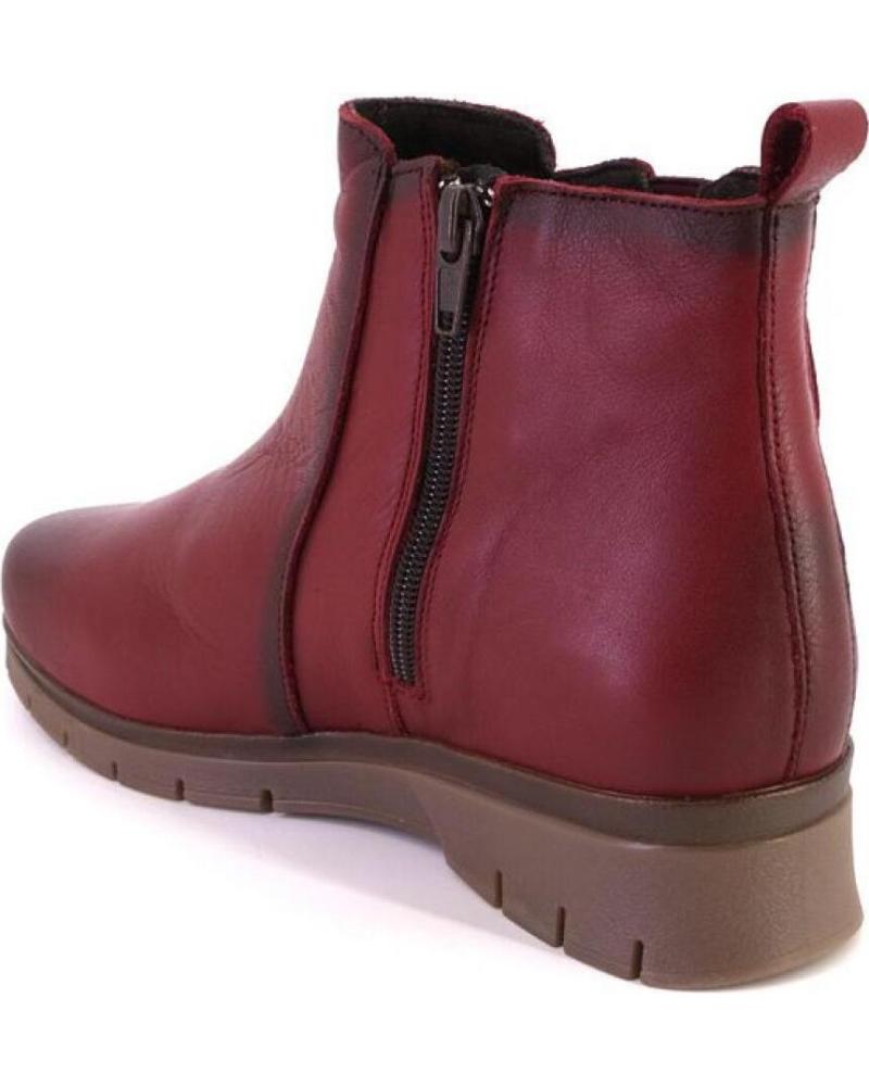 Botines De Mujer VALERIAS 1514 BOTINES DE MUJER PIEL BURDEOS
