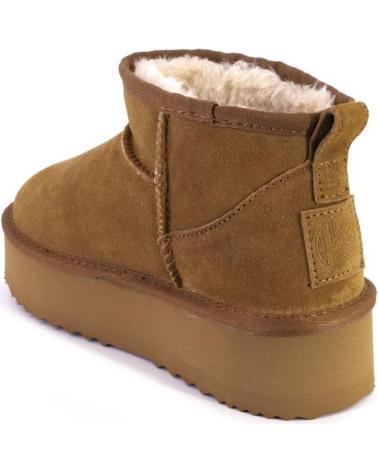 Botins KELARA  de Mulher K41209 BOTINES DE MUJER ANTE SERRAJE  CUERO