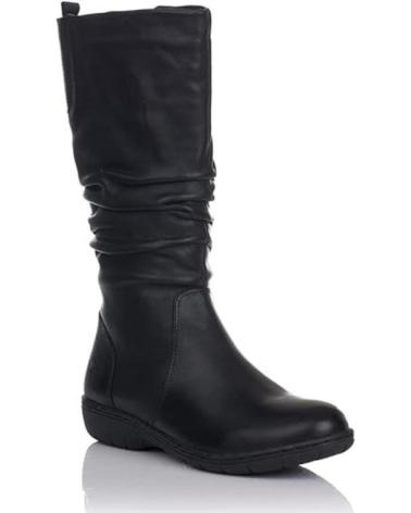 Botas KANGAROOS  de Mujer BOTAS PLANAS 710 MUJER  NEGRO