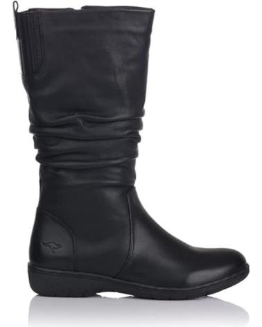 Botas KANGAROOS  de Mujer BOTAS PLANAS 710 MUJER  NEGRO