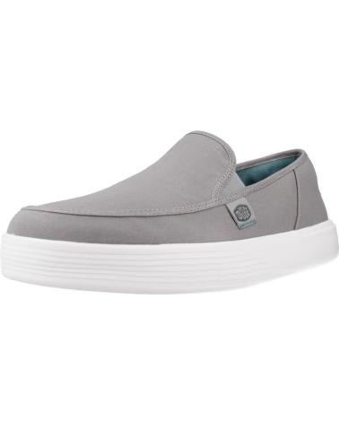 Man shoes HEY DUDE ZAPATILLAS HOMBRE MODELO SUNAPEE M CANVAS COLOR GRIS  ATMFWHT