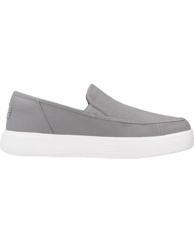 Man shoes HEY DUDE ZAPATILLAS HOMBRE MODELO SUNAPEE M CANVAS COLOR GRIS  ATMFWHT