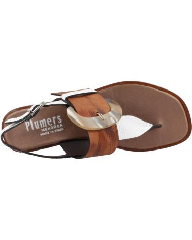 Sandalias PLUMERS  de Mujer SANDALIAS MUJER MODELO 3741P COLOR  BLANCO
