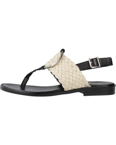 Sandalias PLUMERS  de Mujer SANDALIAS MUJER MODELO 3746P COLOR MARRON  NEGRO