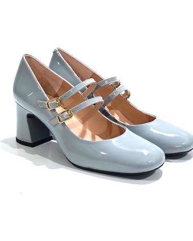 Scarpe UNISA  per Donna ZAPATO VESTIR DE CHAROL CON TACON  CHAROL GRIS