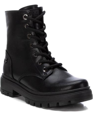 XTI BOTIN MILITAR CON CORDON PARA NINA 150986 COLOR NEGRO