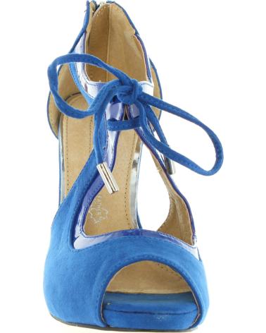 Zapatos de tacón de Mujer MARIA MARE 66018 AZUL-CHAROL AZUL