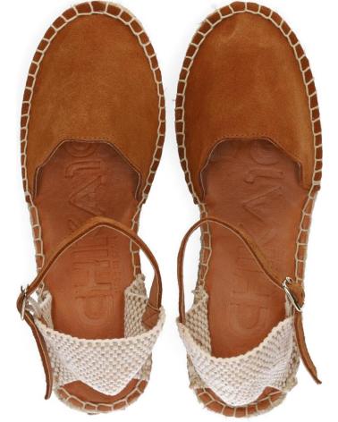 Woman Sandals CHIKA10 FORTUNA 08 CUERO-TAN