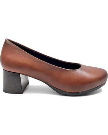 Zapatos TIMBOS  de Mujer SALON TACON VESTIR MUJER CAMEL 130562  MARRóN