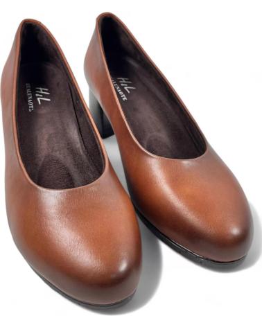 Zapatos TIMBOS  de Mujer SALON TACON VESTIR MUJER CAMEL 130562  MARRóN