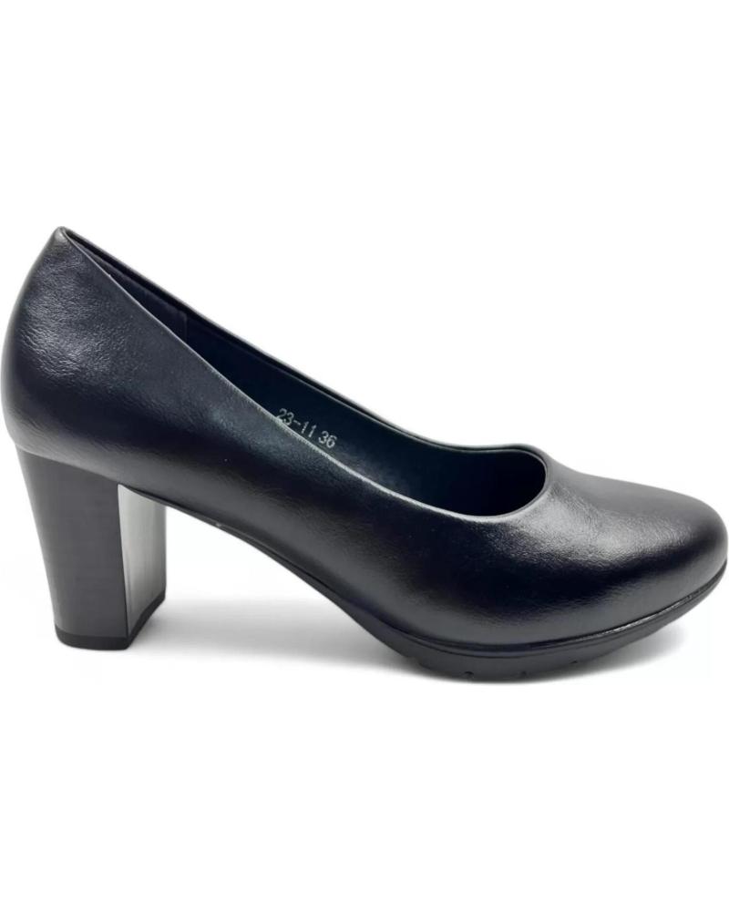 Zapatos TIMBOS  de Mujer SALON TACON VESTIR MUJER 130553  NEGRO